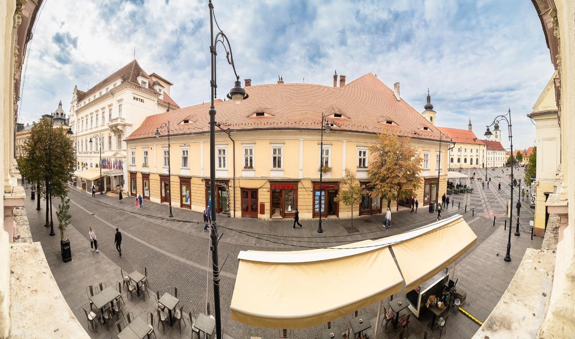City Spirit Studio - Piata Mare & Balcescu View Sibiu Exteriér fotografie