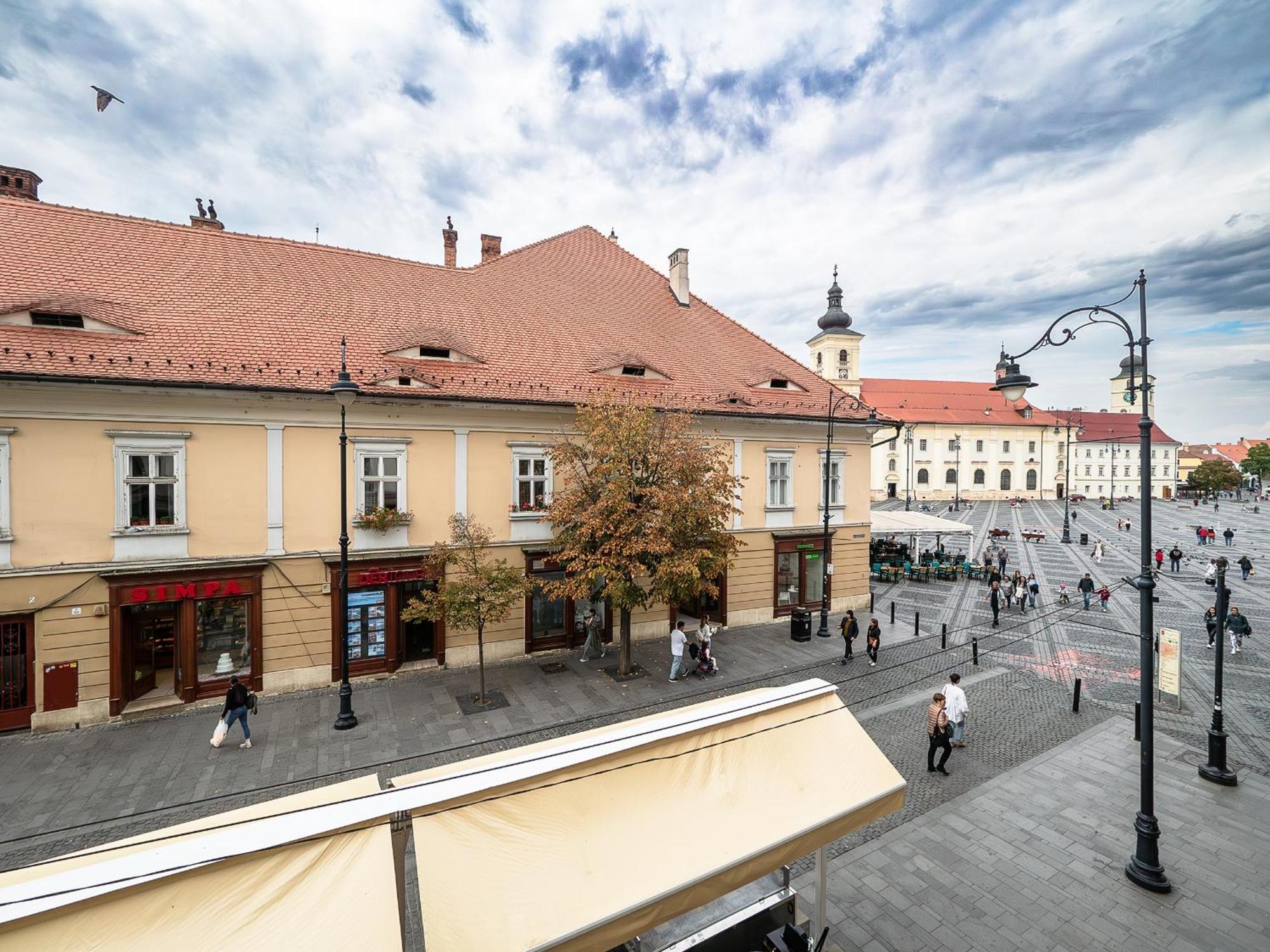 City Spirit Studio - Piata Mare & Balcescu View Sibiu Exteriér fotografie